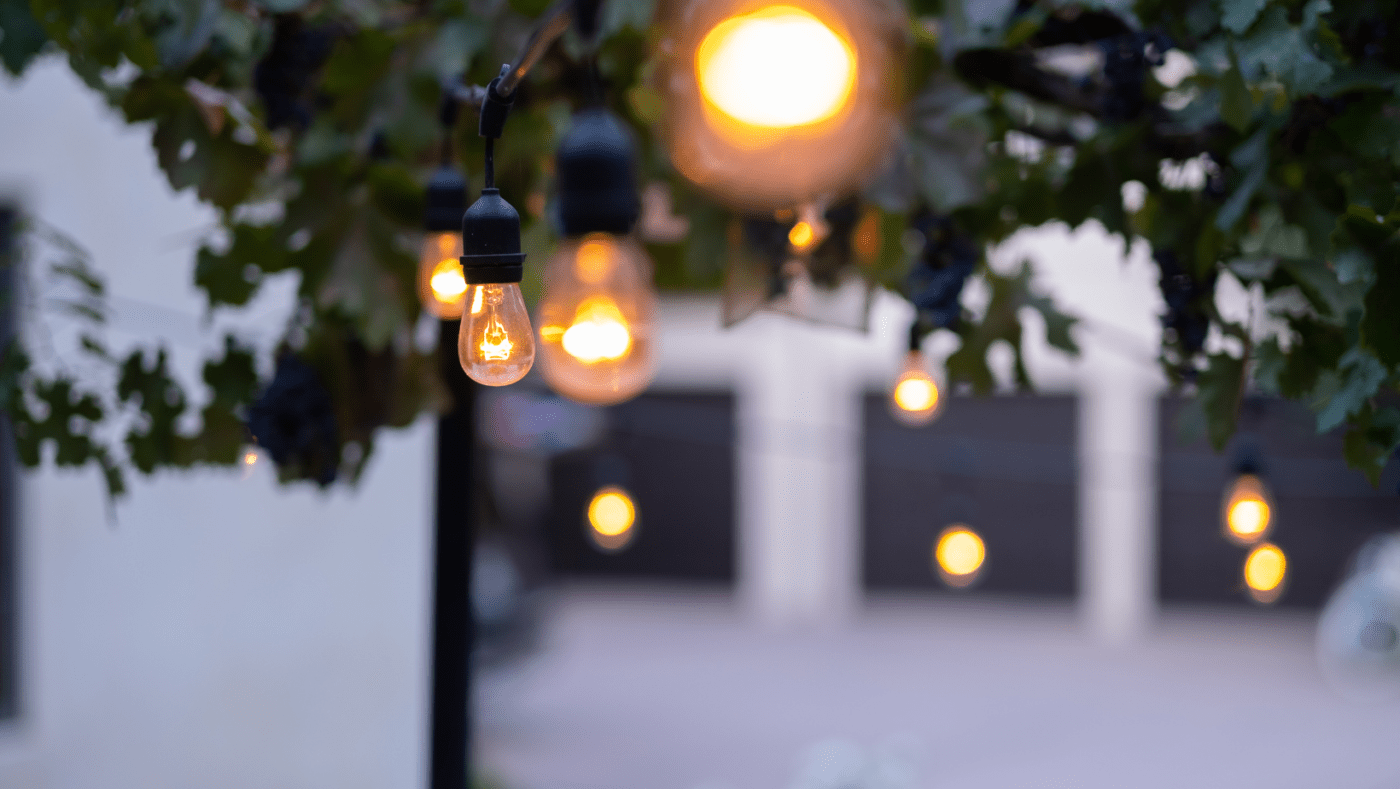 How to light up your patio for parties