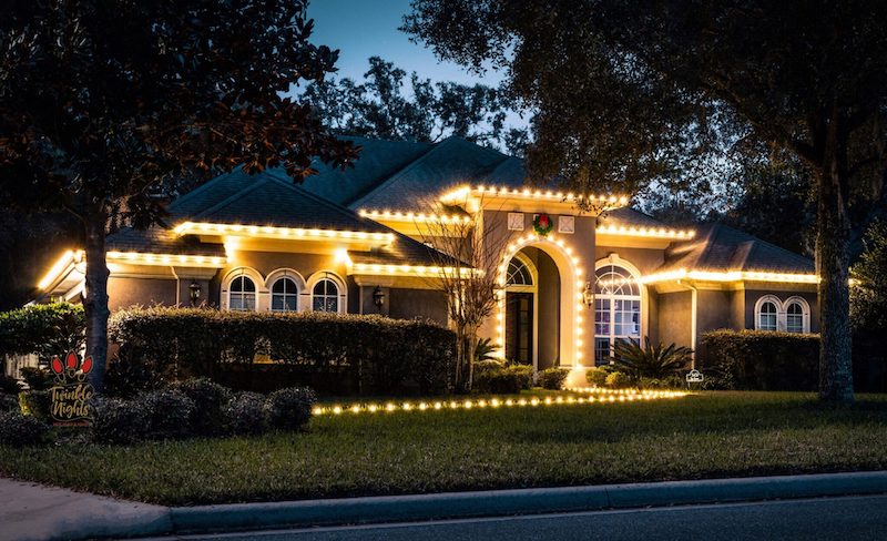 residential christmas lights St. Augustine fl