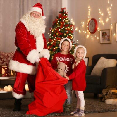 Santa photo ops for businesses